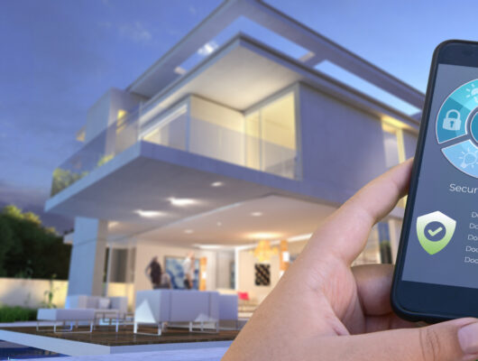 Smart home ads showcasing connected living devices.