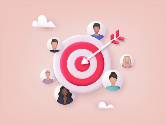 Facebook ad targeting illustration